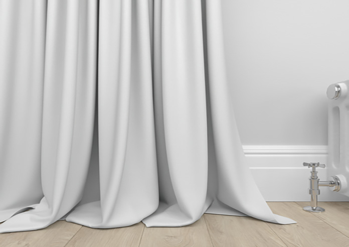 Faux Suede, White - Made to Measure Curtains - Image 6